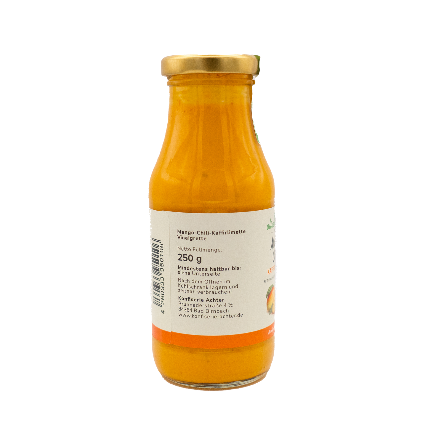 Mango-Chili-Kaffirlimette Vinaigrette