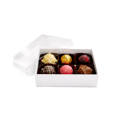 Pralinenschachtel 6 Stück – zum Befüllen | Basic