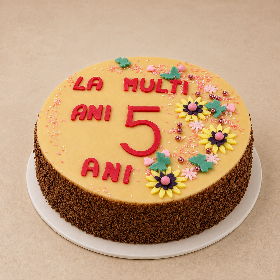 Florale Torte