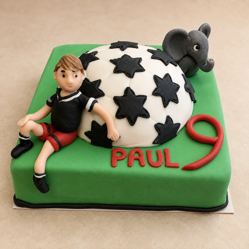 Fußballtorte