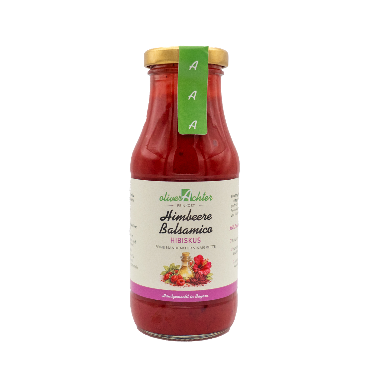 Himbeere-Balsamico-Hibiskus Vinaigrette