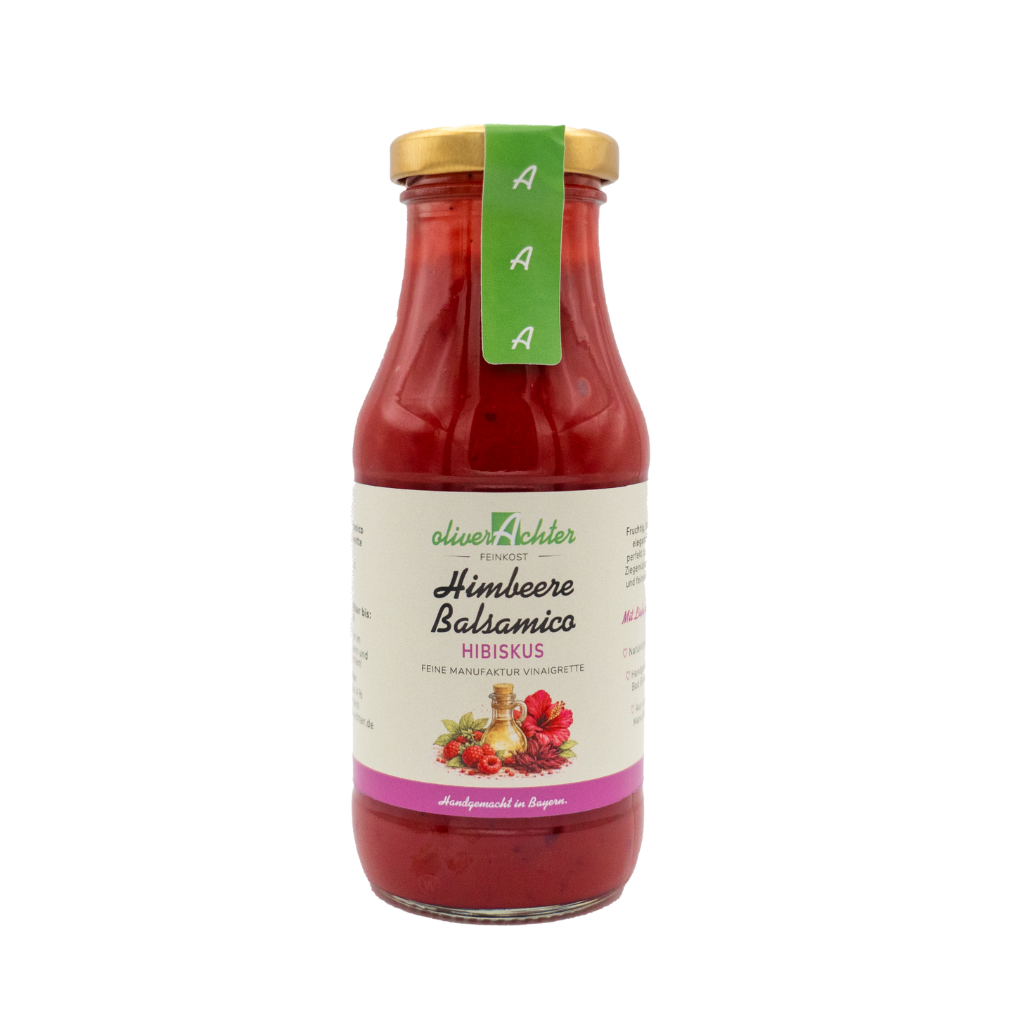 Himbeere-Balsamico-Hibiskus Vinaigrette