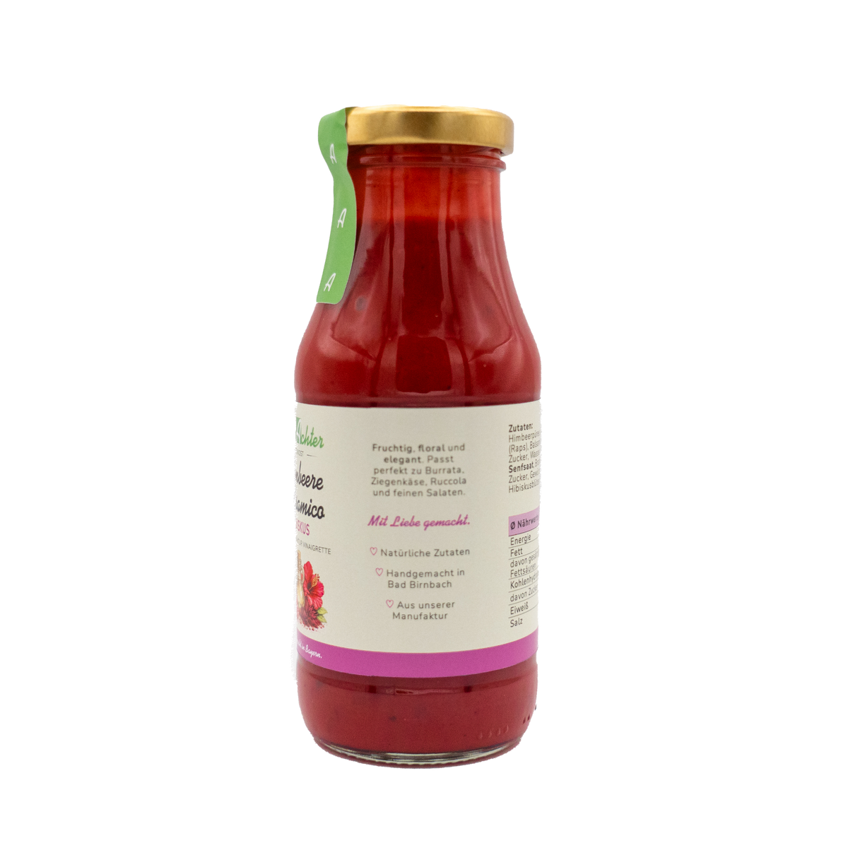 Himbeere-Balsamico-Hibiskus Vinaigrette