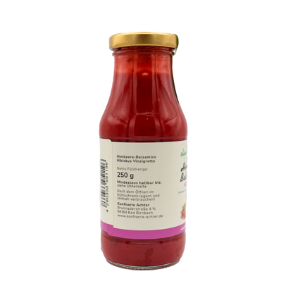 Himbeere-Balsamico-Hibiskus Vinaigrette
