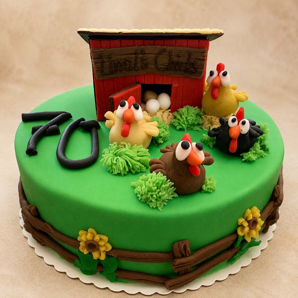 Hühnerstalltorte