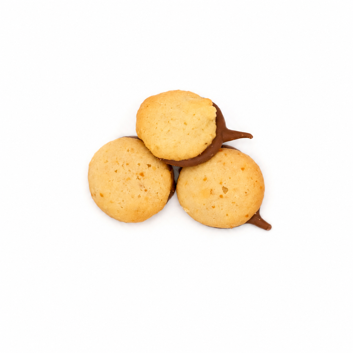 Mandelgebäck mit Vollmilchschokolade