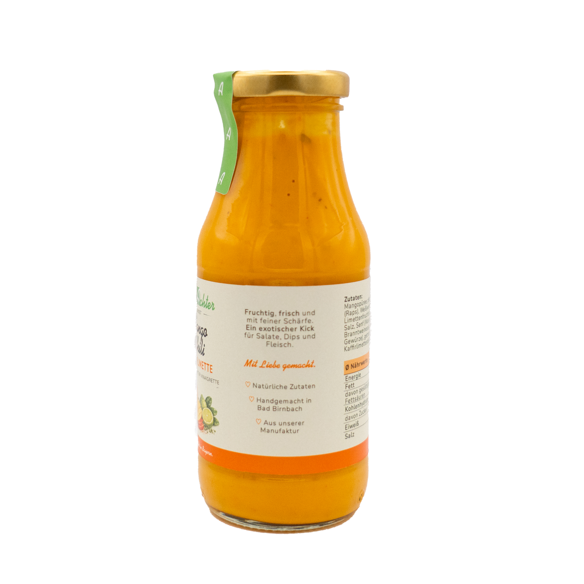 Mango-Chili-Kaffirlimette Vinaigrette