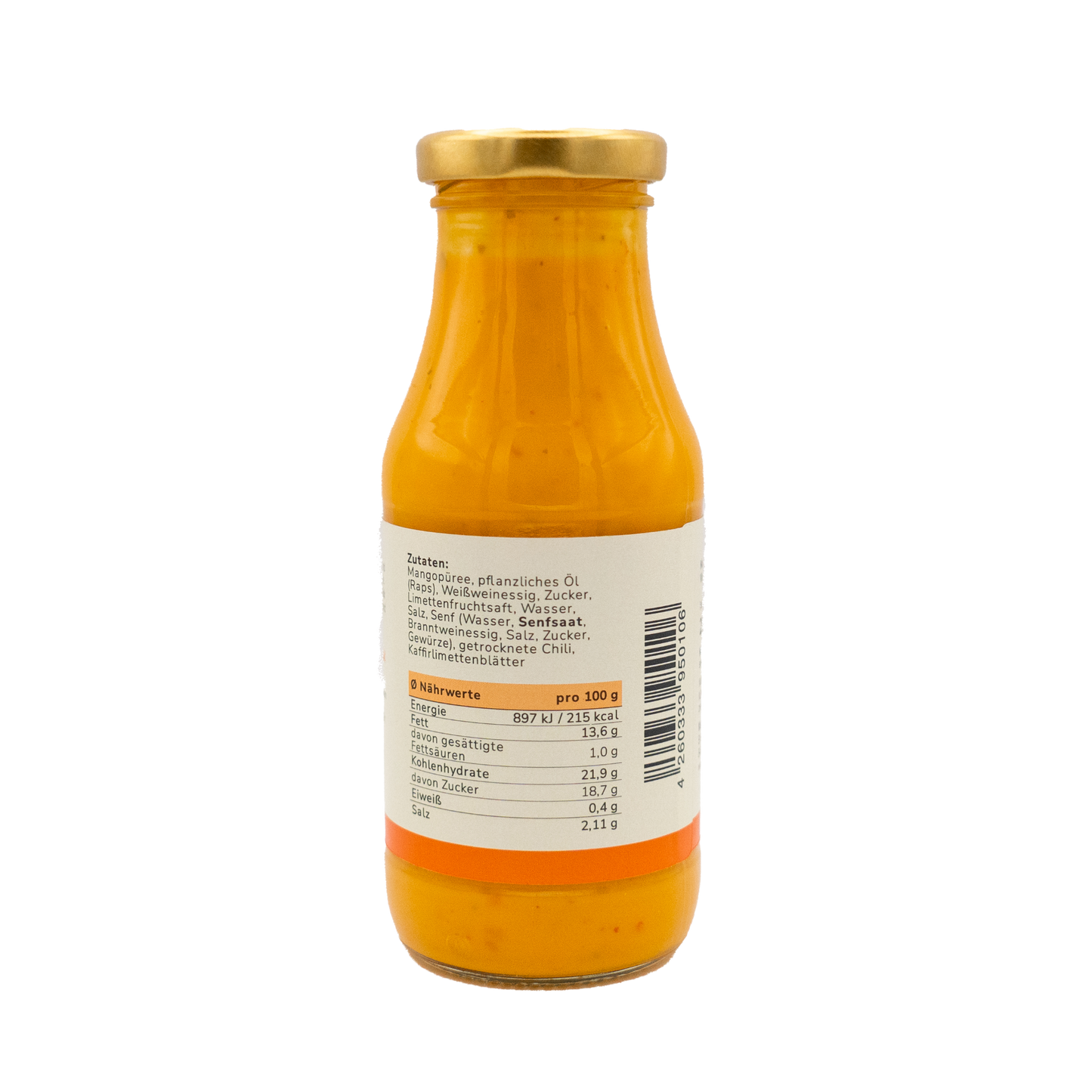 Mango-Chili-Kaffirlimette Vinaigrette